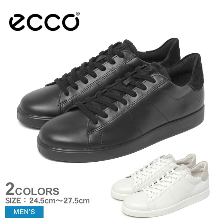 楽天市場】エコー STREET LITE ECCO スニーカー メンズ ブラック 黒 