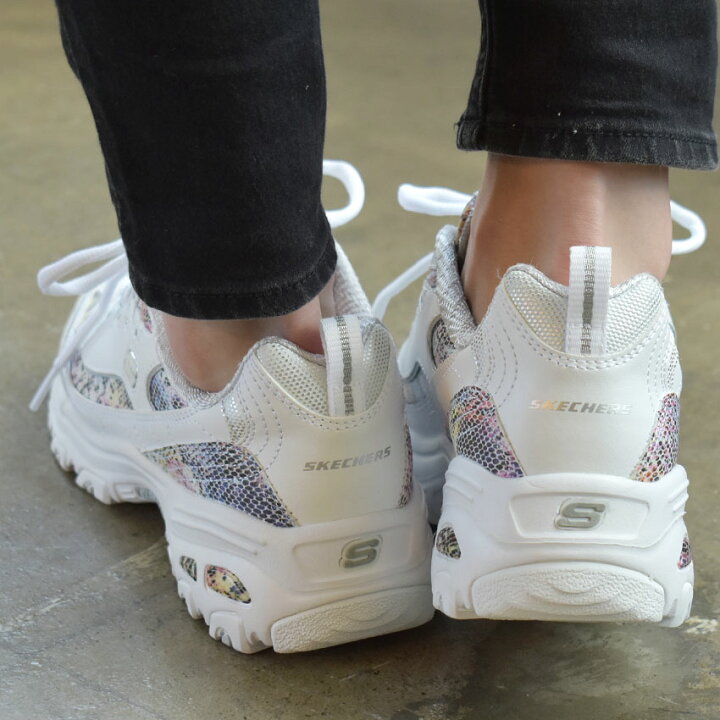 楽天市場 150円引きcp 対象 スケッチャーズ Skechers ディライト 厚底 スニーカー レディース Dlites ブラック 黒 ホワイト 白 クッション 軽量 靴 シューズ スポーツ カジュアル ブランド ダッドシューズ パイソン おしゃれ トレンド Z Craft 楽天市場 150円引きcp 対象 スケッチャーズ Skechers ディライト 厚底 スニーカー レディース Dlites ブラック 黒 ホワイト 白 クッション 軽量 靴 シューズ スポーツ カジュアル ブランド ダッドシューズ パイソン おしゃれ トレンド Z Craft
