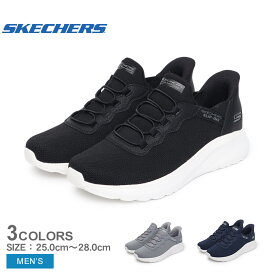 【店内全品★P5倍！】スケッチャーズ ボブス スポート スクワッド カオス SKECHERS スニーカー メンズ ブラック 黒 グレー ネイビー 紺 BOBS SQUAD CHAOS-DAILY HYPE 118300 シューズ スリップインズ SLIP-INS ランニング ジョギング