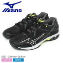 【処分★クーポンで10％OFF】ミズノ ウエーブクロー3 WIDE MIZUNO バドミントンシューズ メンズ レディース ブラック 黒 71GA2444 スニーカー 靴 シューズ スポーツ 運動 ジム 軽量 軽い 加速性 ブランド シンプル バドミントン ホワイト 白 イエロー 黄 マルチカラー ZSPO