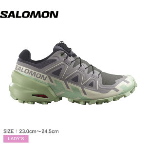 T SPEEDCROSS 6 SALOMON gCjOV[Y fB[X O[  L47582000 C V[Y Xj[J[ [Jbg AEghA gC gCjO V[ X|[eB 