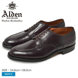 オールデン ALLACCIATA CORDOVAN ALDEN シューズ メンズ ワインレッド M0601C 定番 コードバン トラディショナル ビジネス フォーマル カジュアル キレカジ セレカジ おしゃれ 収納袋 革靴 紳士靴 高級 Vチップ|slz|