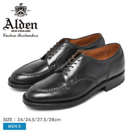 オールデン ALLACCIATA CORDOVAN ALDEN シューズ メンズ ブラック 黒 D9631C 定番 コードバン トラディショナル ビジネス フォーマル カジュアル キレカジ セレカジ おしゃれ 収納袋 革靴 紳士靴 高級 Vチップ