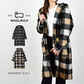 【店内全品★P2倍！】ウールリッチ アウター WOOLRICH フーデット ロング ジェントリー コート レディース ブラック 黒 ベージュ HOODED LONG GENTRY COAT WWOS0090 ウェア 上着 ロング ロングコート ブランド エレガント ラグジュアリー カジュアル フード