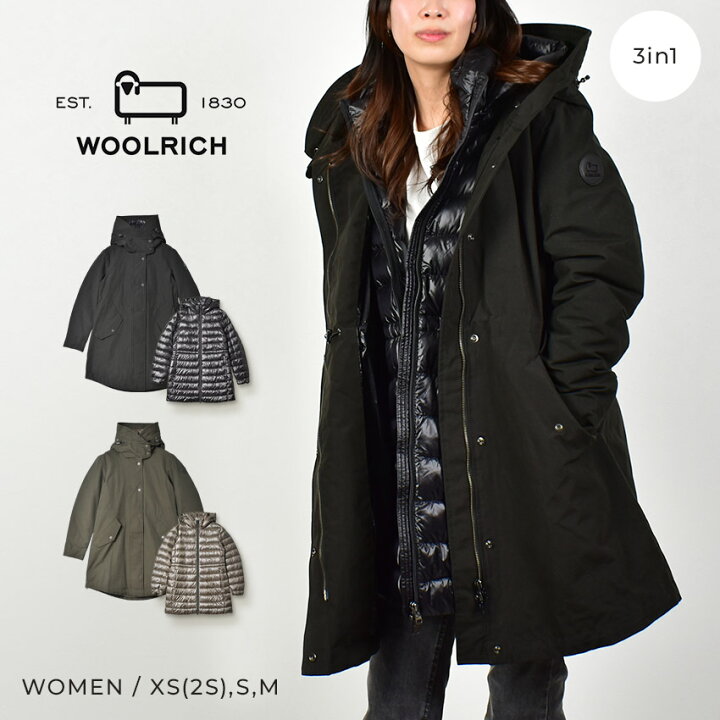 楽天市場】ウールリッチ ダウンジャケット WOOLRICH ロング ミリタリー  