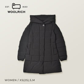 ウールリッチ ダウンコート WOOLRICH パフィー プレスコット パーカ レディース ブラック 黒 PUFFY PRESCOTT PARKA WWOU0685 アウター 上着 ジャケット ダウン ダウンジャケット ロング フード 撥水 はっ水 防風 防寒 長袖 保温 ブランド