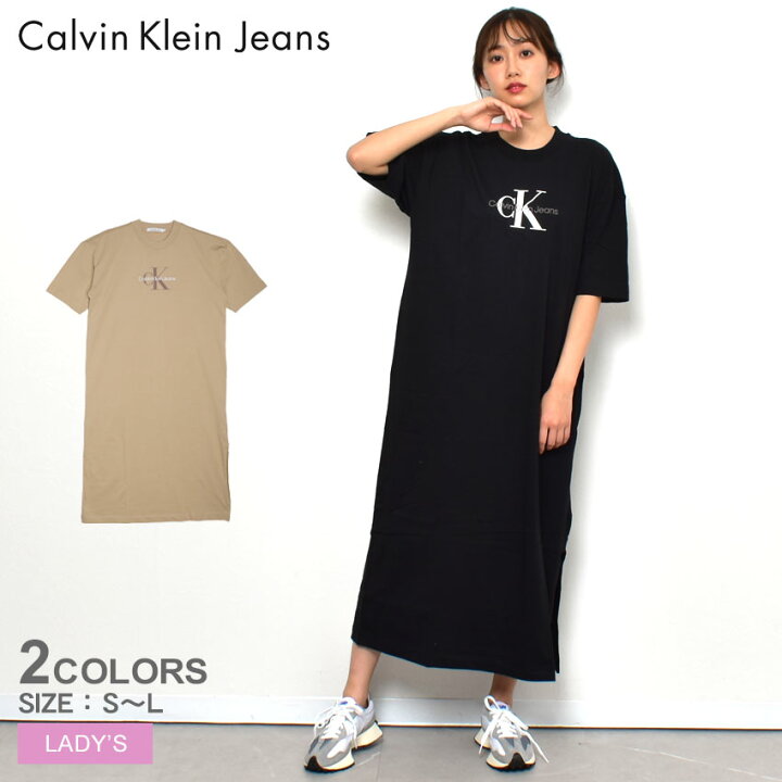 楽天市場】カルバンクラインジーンズ ワンピース CALVIN KLEIN JEANS 