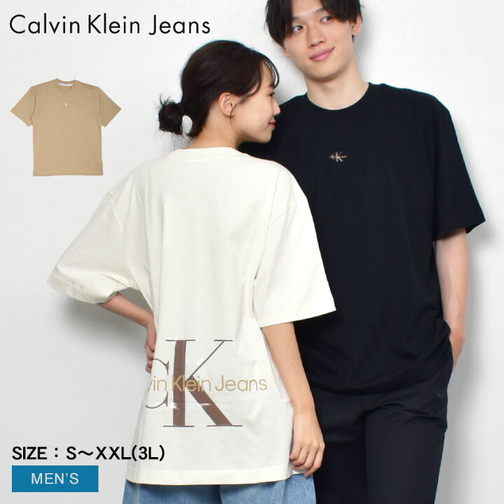 楽天市場】カルバンクラインジーンズ 半袖Tシャツ CALVIN KLEIN JEANS 