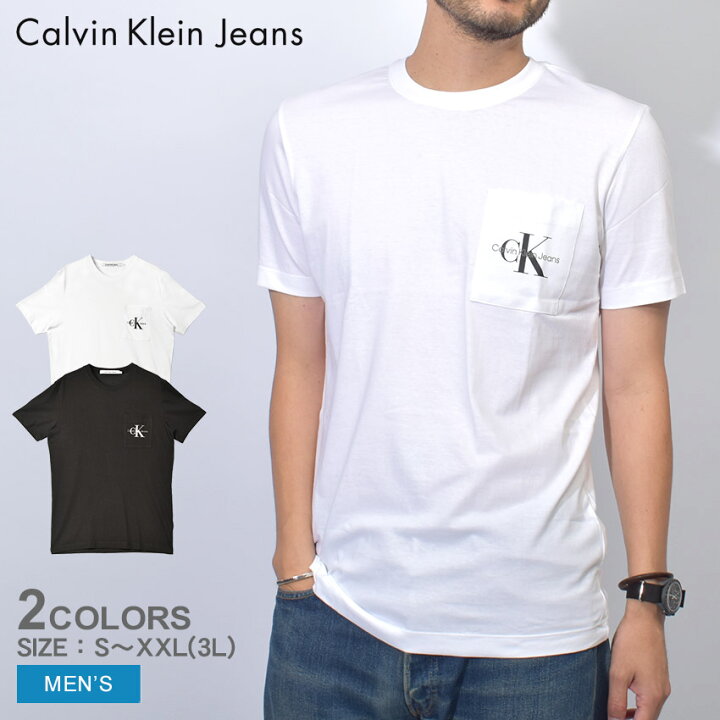 楽天市場】【ネコポス配送】カルバンクラインジーンズ 半袖Tシャツ 