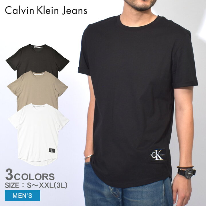 楽天市場】【ネコポス配送】カルバンクラインジーンズ 半袖Tシャツ  