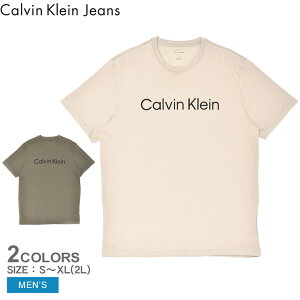�y�l�R�|�X�z���z �J���o���N���C���W�[���Y ����T�V���c CALVIN KLEIN JEANS SS CONT TWO TONE LCREWNECK TEE �����Y �x�[�W�� �J�[�L�O���[�� 40BC840 �g�b�v�X T�V���c ���� �u�����h ���S �N���[�l�b�N �J