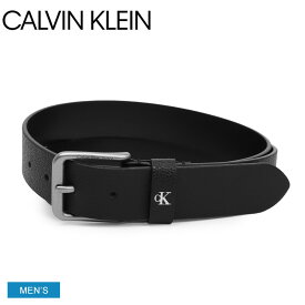 カルバンクライン ベルト CALVIN KLEIN ROUND CLASSIC BELT 35MM BELT メンズ ブラック 黒 K50K510156 CK ブランド ロゴ おしゃれ シンプル ブランド カジュアル アメカジ ギフト プレゼント