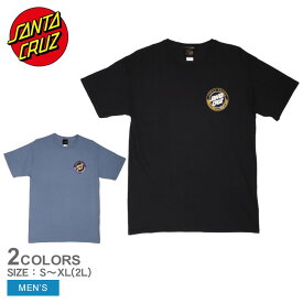 【ゆうパケット配送】 サンタクルーズ 半袖Tシャツ メンズ SANTACRUZ 50TH TTE DOT T-SHIRT tシャツ トップス 半袖 プリント ロゴ スポーティ ストリート スケボー スケートボード 人気 おしゃれ ショートスリーブ ブラック 黒 ブルー 青 44155746