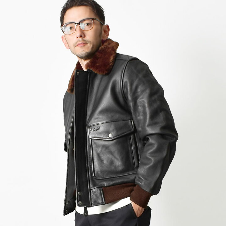 楽天市場】ショット ジャケット SCHOTT パイロットビンテージレザー  