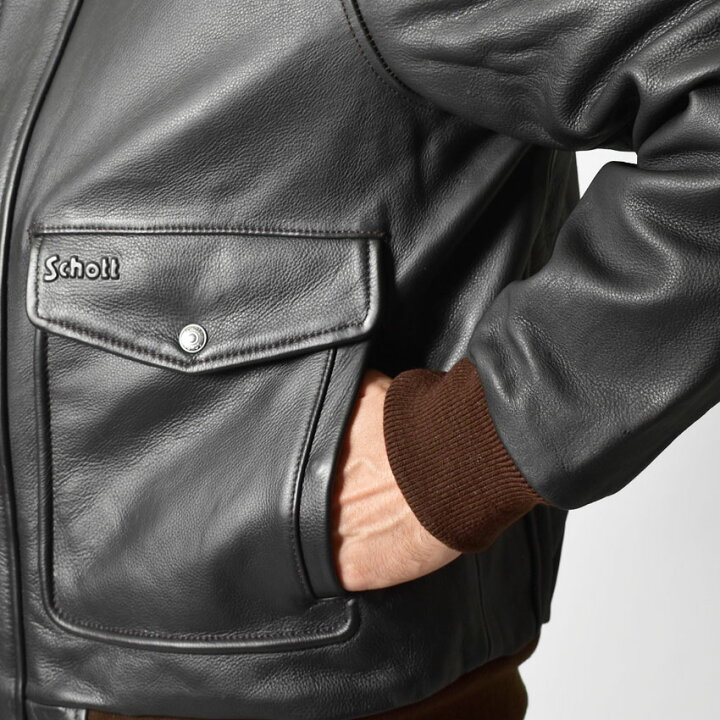 楽天市場】ショット ジャケット SCHOTT パイロットビンテージレザー
