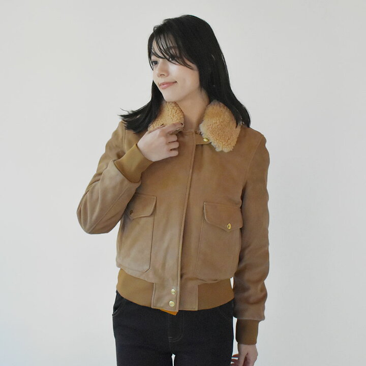 楽天市場】ショット ジャケット SCHOTT A-2 ゴート スウェード 