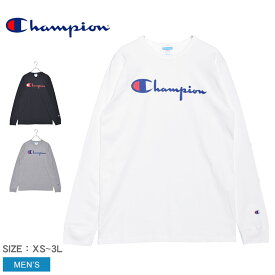 【店内全品★P2倍！】【ゆうパケット配送】チャンピオン 長袖Tシャツ CHAMPION ヘリテージ ロングスリーブTシャツ メンズ ブラック 黒 ホワイト 白 グレー HERITAGE LONG SLEEVE TEE GT47 tシャツ トップス 長袖 スポーツ 人気 おしゃれ ロゴ ワンポイント シンプル|slz|