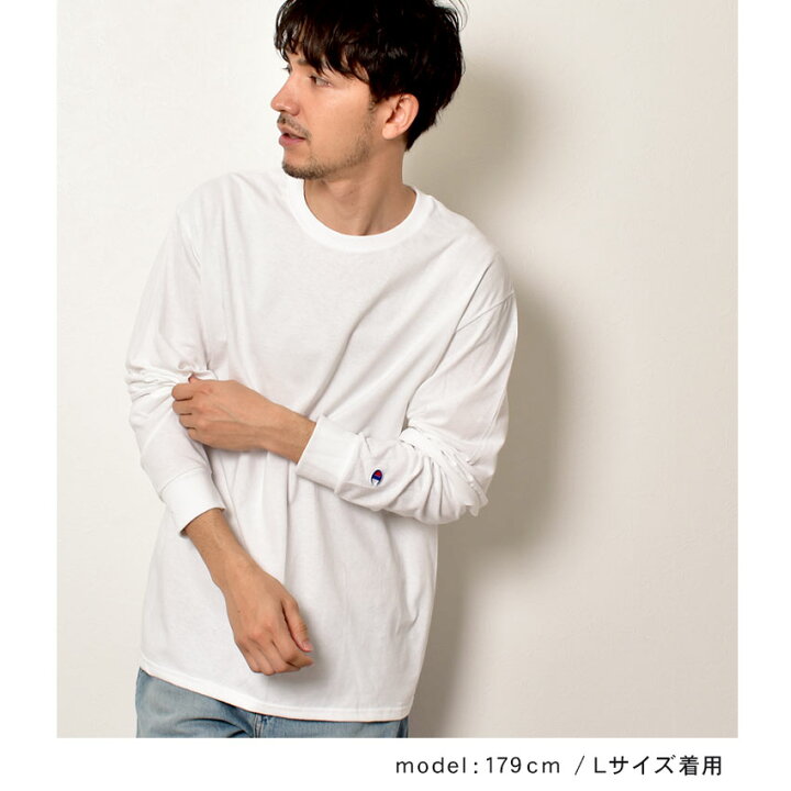 楽天市場】チャンピオン 長袖Tシャツ CHAMPION ロングスリーブブランク Tシャツ 5.2oz メンズ レディース ブラック 黒 ホワイト 白  LONG SLEEVE BLANK TEE 5.2oz CC8C ウエア トップス クルーネック ブランド シンプル スポーティ カジュアル :  Z-CRAFT