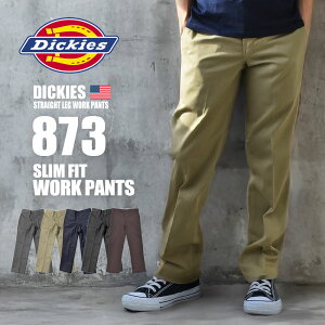 �f�B�b�L�[�Y 873 ���[�N�p���c DICKIES �X���� �X�g���[�g �p���c 873 SLIM STRAIGHT PANTS WP873BK WP873CH WP873DN WP873KH WP873CB �����Y ���Y�{�� �{�g���X �Y�{�� ������� ������� �`�m�p�� �X�����t�B�b�g