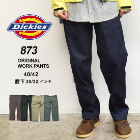 【店内全品★P2倍！】ディッキーズ DICKIES 873 ワークパンツ メンズ ブラック 黒 ブラウン ネイビー 873 WORK PANTS WP873BK WP873CH WP873KH WP873DN WP873CB スリムフィット ボトムス チノパン ブランド ストリート ワークウェア ストレートパンツ