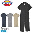 ディッキーズ つなぎ 半袖 DICKIES 33999 カバーオール 無地 メンズ ショート スリーブ ブラック 黒 ネイビー 紺 SHORT SLEEVE COVERALL 作業服 作業着 半袖 仕事着 オールインワン ウエア ポケット ブランド ストリート シンプル カジュアル |slz|