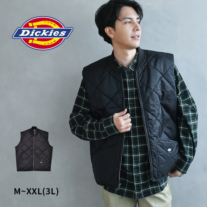 楽天市場】ディッキーズ ベスト DICKIES ダイアモンド キルティング 