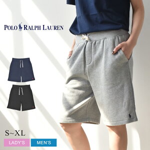 �|�� �����t���[���� �p���c POLO RALPH LAUREN �t���[�X�A�X���`�b�N�V���[�g�p���c�iBSR�j �����Y ���f�B�[�X �l�C�r�[ �� �u���b�N �� FLEECE ATHLETIC SHORT �iBSR�j 323806003 ���N�� �u�����h �{�g���X 