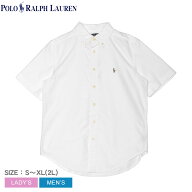 ポロ ラルフローレン 半袖ポロシャツ POLO RALPH LAUREN オックスフォード ショートスリーブ シャツ メン…