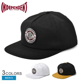 【店内全品★P5倍！】インディペンデント 帽子 INDEPENDENT BTG SUMMIT SNAPBACK メンズ ブラック 黒 ホワイト 白 44442080 アウトドア ブランド おしゃれ カジュアル ロゴ シンプル ローキャップ スナップバック ゴールド