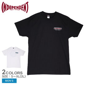 【ゆうパケット配送】 インディペンデント 半袖Tシャツ INDEPENDENT GP CAST S/S REG TEE メンズ ブラック 黒 ホワイト 白 44155728 Tシャツ トップス 半袖 Tシャツ プリント ロゴ カジュアル シンプル ストリート スケボー スケートボード 人気 おしゃれ