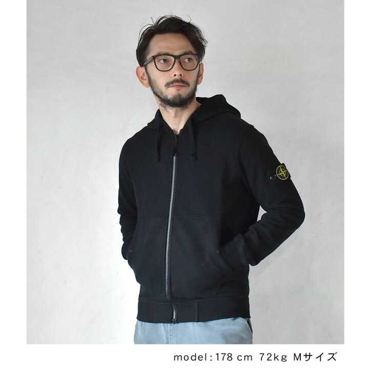 楽天市場】ストーンアイランド パーカー STONE ISLAND ZIP HOOD FELPA  