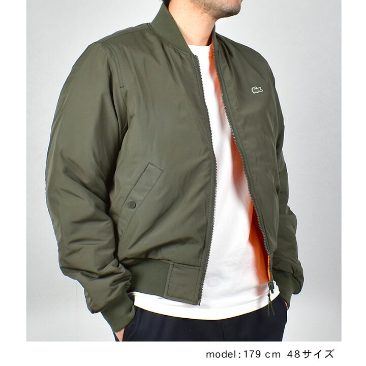 楽天市場】ラコステ ボンバージャケット LACOSTE リバーシブル 