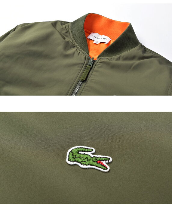楽天市場】ラコステ ボンバージャケット LACOSTE リバーシブル 