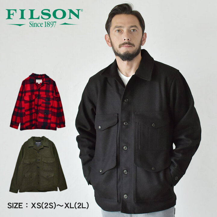 楽天市場】フィルソン ウールジャケット FILSON マッキノー クルーザー  
