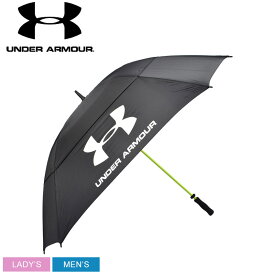 アンダーアーマー 傘 UNDERARMOUR ゴルフ傘 メンズ レディース ブラック 黒 ホワイト 白 GOLF UMBRELLA 1275475 雨傘 雨 雨具 おしゃれ ブランド 長傘 8本骨 ギフト プレゼント スポーツ ゴルフ 悪天候 特大 ダブルキャノピー イエロー 黄 【ラッピング対象外】