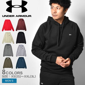 【店内全品★P2倍！】アンダーアーマー パーカー UNDERARMOUR UA ライバル フリース フーディ メンズ ブラック 黒 グレー UA RIVAL FLEECE HOODIE 1357092 ウエア トップス スエット スウェット トレーナー ブランド スポーツ トレーニング ジム ランニング