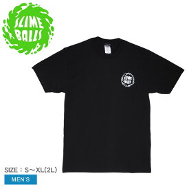 【ゆうパケット配送】 スライム ボールズ 半袖Tシャツ SLIMEBALLS MONO SPLAT S/S REG TEE メンズ ブラック 黒 44155395 SANTACRUZ サンタクルーズ トップス ブランド 半袖 Tシャツ プリント ロゴ カジュアル ストリート スケボー スケートボード 人気 おしゃれ