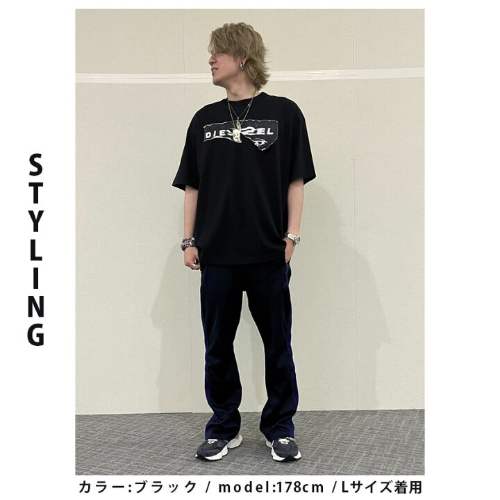 楽天市場】ディーゼル 半袖Tシャツ DIESEL T-WASH-POFF メンズ 