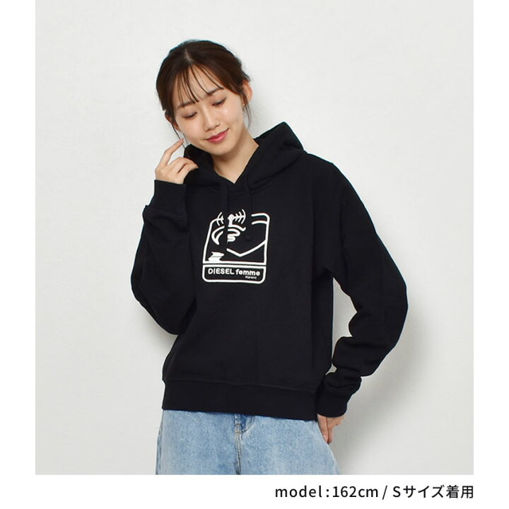 楽天市場】ディーゼル パーカー DIESEL F-REGGY E1 HOOD レディース  