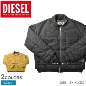 【店内全品★P5倍！】ディーゼル フライトジャケット DIESEL W-SPLEAK JACKET メンズ ブラック 黒 ベージュ ブラウン A06151 0AHAA トップス アウター ジャケット MA-1 MA1 ボンバージャケット ブランド おしゃれ 羽織り 防寒 防風 ミリタリー カジュアル