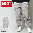 【7/10〜★タイムセール】ディーゼル パンツ DIESEL P-AMBRIDGE-A メンズ グレー A02689 ウェア ズボン ボトムス チノパン ストリート アメカジ シンプル カジュアル ビックサイズ ゆったりアウトドア ワークウェア ファッション チャック オーバーサイズ ワンポイント