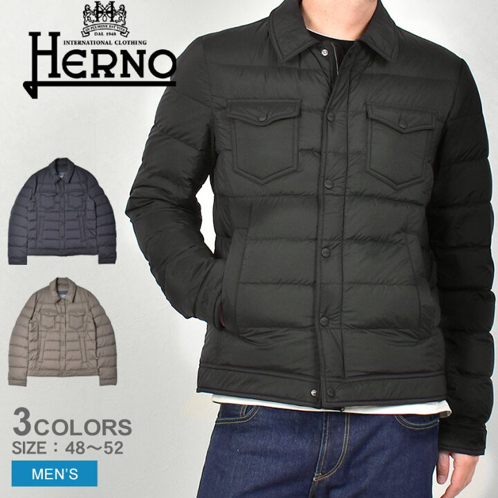 楽天市場】ヘルノ ダウンジャケット HERNO LA デニムジャケット メンズ 