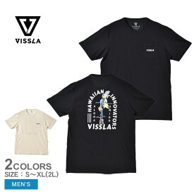 【スーパーSALE開催中★】【ゆうパケット配送】 ヴィスラ 半袖Tシャツ VISSLA リスキー オーガニックポケットTシャツ メンズ ブラック 黒ホワイト 白 RISKY ORGANIC PKT TEE M423WRIS JACK SOREN ジャック・ソレン トップス カットソー 半袖