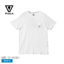 ヴィスラ 半袖Tシャツ VISSLA ハンドピックド SS ポケットティー メンズ ホワイト 白 HAND PICKED SS PKT TEE M4821HAN トップス カットソー ブランド 半袖 Tシャツ カジュアル サーフ サーファー グラフィック ポケット おしゃれ プリント