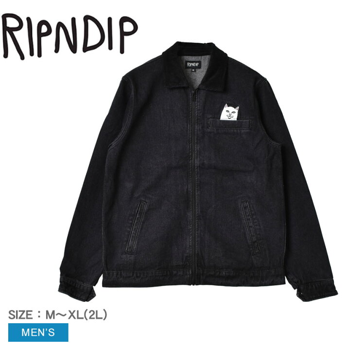 楽天市場】RIPNDIP ジャケット リップンディップ LA BREA PEEKING 