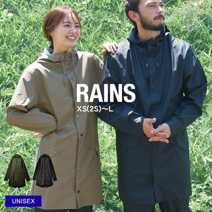 楽天市場】RAINS レインズ 防水 ジャケット メンズ レディース レイン  