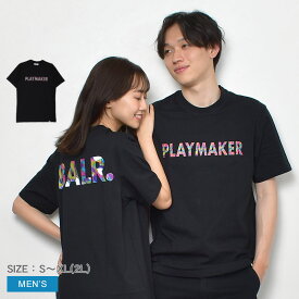 ボーラー 半袖Tシャツ BALR. ORAF STRAIGHT PLAYMAKER T-SHIRT メンズ ブラック 黒 CLUB T-SHIRT B1112.1165 ウエア トップス クルーネック ブランド シンプル カジュアル ロゴ スポーツ ファッション サッカー 半袖 運動