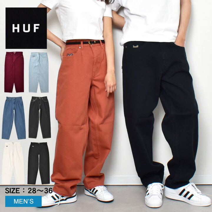 楽天市場】ハフ ボトムス HUF CROMER SIGNATURE PANT メンズ ブラック 
