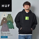 ハフ パーカー HUF セットボックスプルオーバーフーディー メンズ ブラック 黒 グレー SET BOX PULLOVER HOODIE PF00573 ウェア トップス プルオーバーパーカー スウェット スエット ボックスロゴ ロゴ フード 長袖 フード 裏起毛