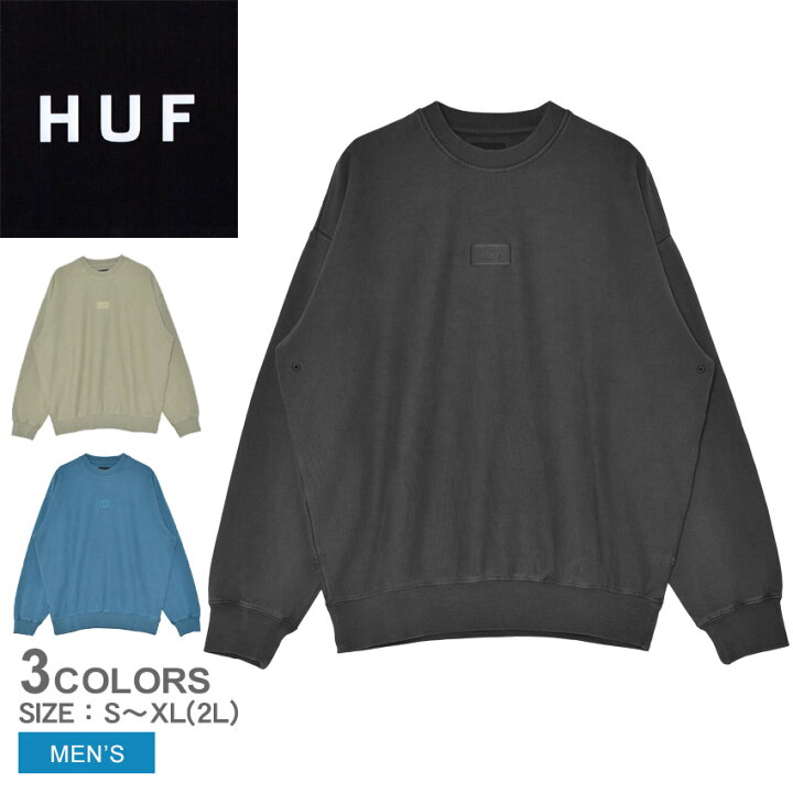 楽天市場】ハフ スウェット HUF MASON CREWNECK FLEECE メンズ 